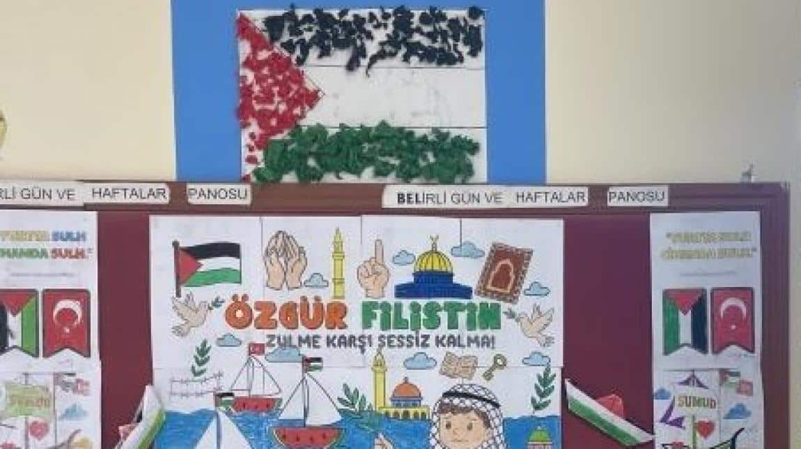 FİLİSTİN İÇİN FARKINDALIK ETKİNLİĞİMİZ